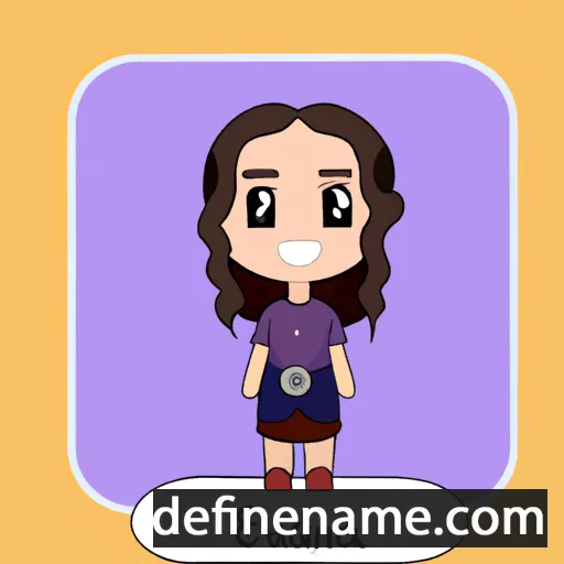 cartoon of the name Evanna