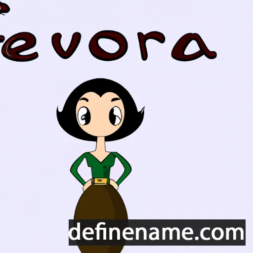 Evanora cartoon