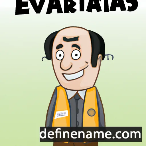 Evaristas cartoon