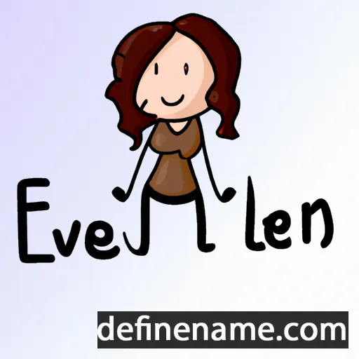 Evelen cartoon