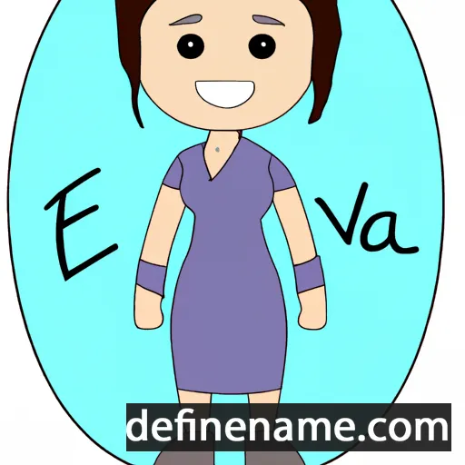 Evena cartoon