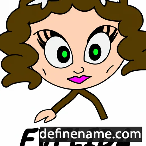 cartoon of the name Everelda