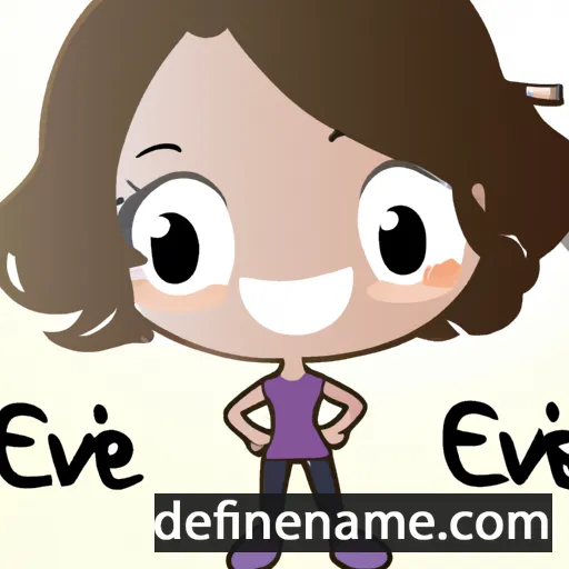 Eviane cartoon