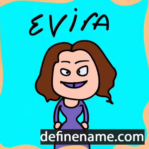 Evina cartoon