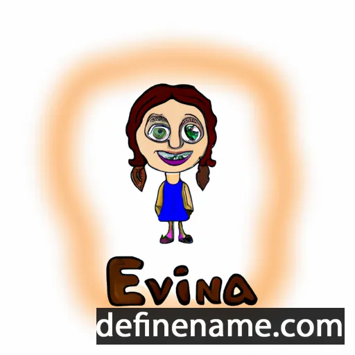 Evinka cartoon