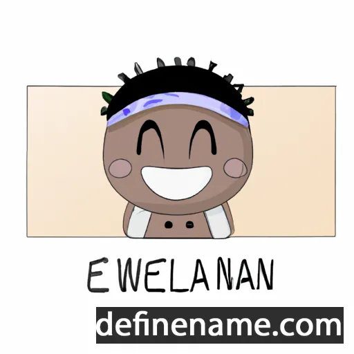 ʻEwalani cartoon