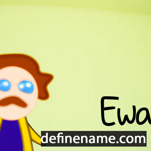 Éwka cartoon