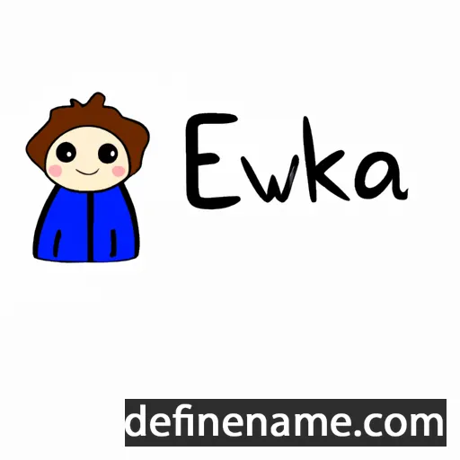 Eweczka cartoon