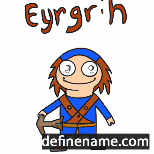 cartoon of the name Eyríkur