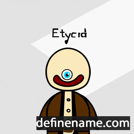 cartoon of the name Eyðbjørt