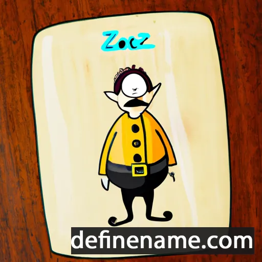 cartoon of the name Ezdrasz