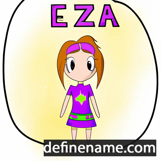 Ezia cartoon