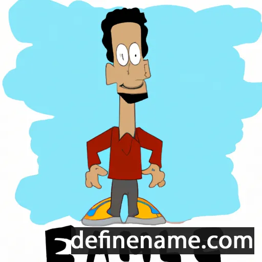 cartoon of the name Ezmael