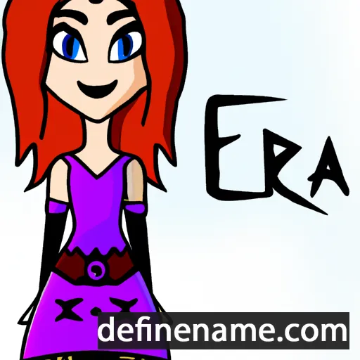 Ezora cartoon