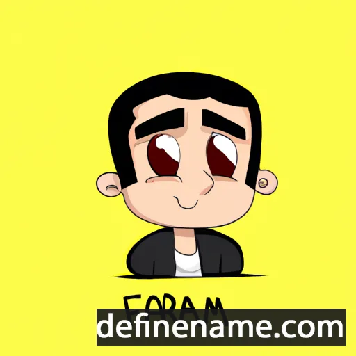 cartoon of the name Fərman