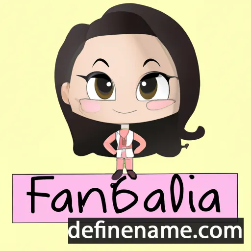 Fabianna cartoon