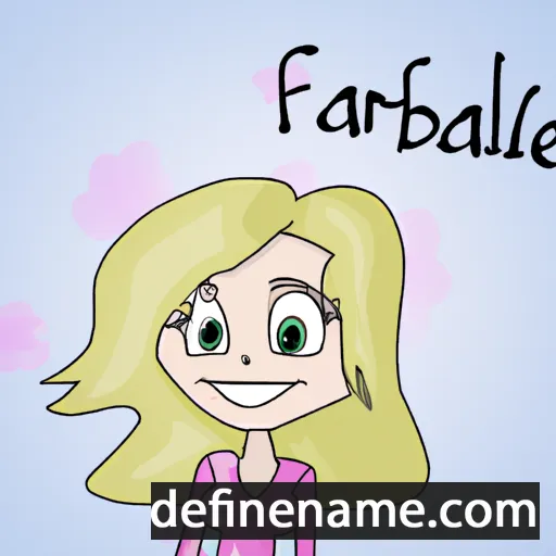 Fabiënne cartoon