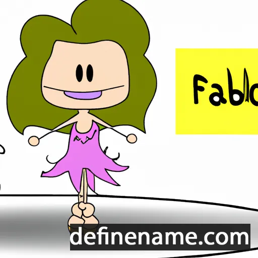 Fabiolà cartoon