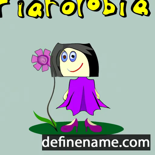 cartoon of the name Fabronia