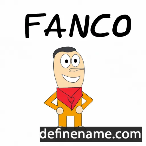 cartoon of the name Facino