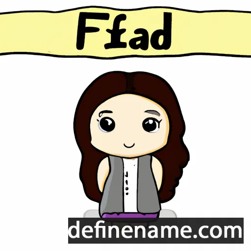 Fadiyah cartoon