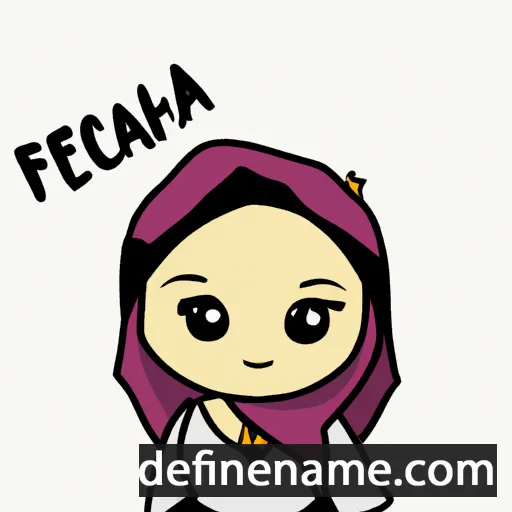 Faeezah cartoon