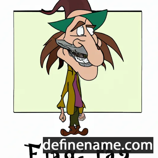 cartoon of the name Fagin