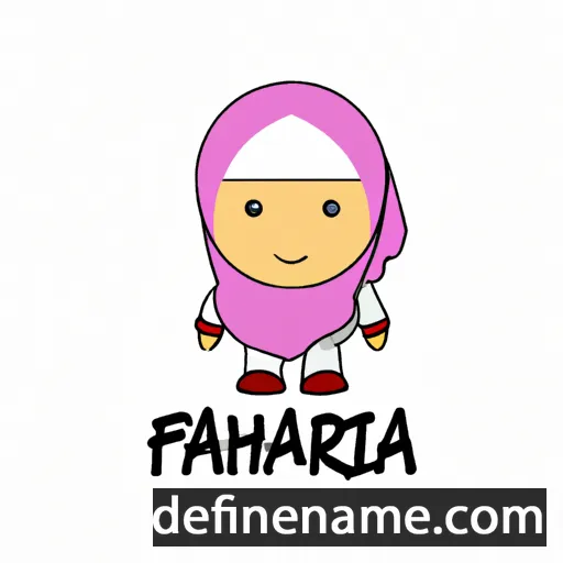 Fairozah cartoon