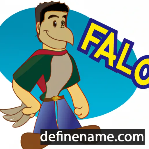 cartoon of the name Falco