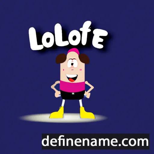 cartoon of the name Falotte