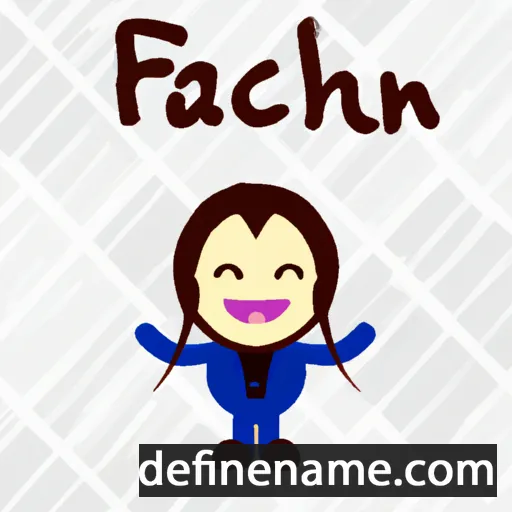 cartoon of the name Fañchen