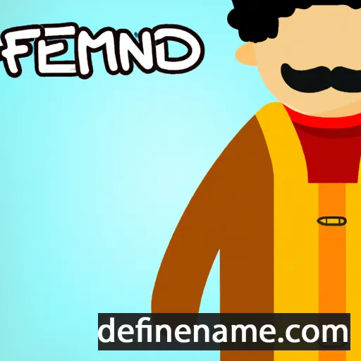 Fanendo cartoon