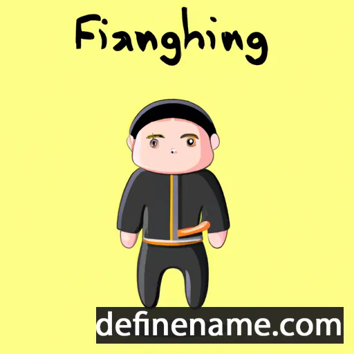 cartoon of the name Fangsheng