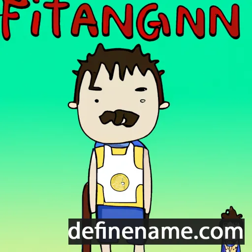 Fangtian cartoon