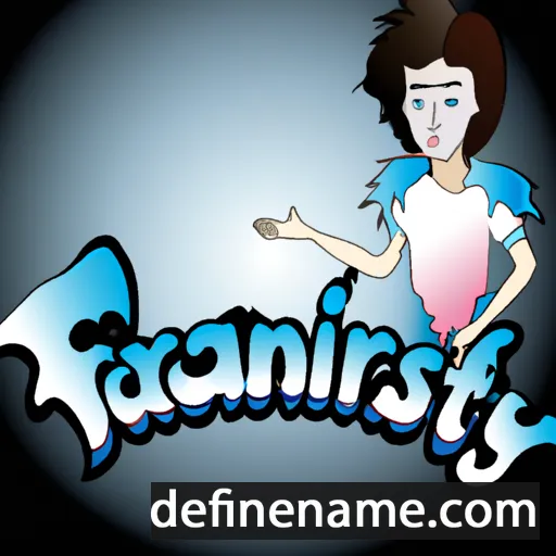 cartoon of the name Fantasy