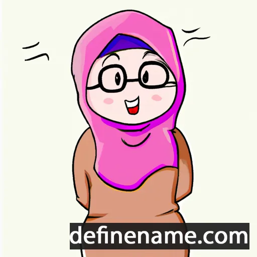 cartoon of the name Farahinano