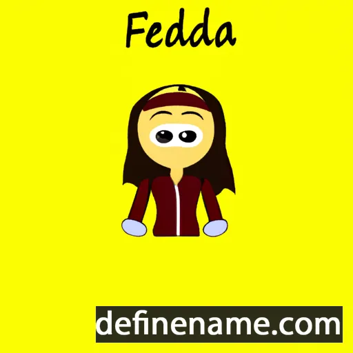 Fareeda cartoon