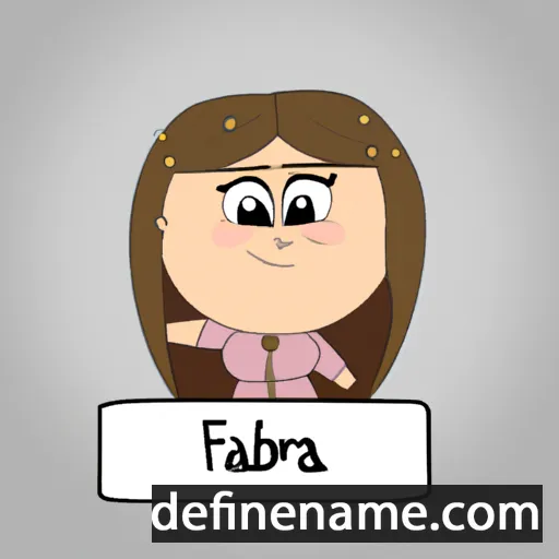 Fariba cartoon