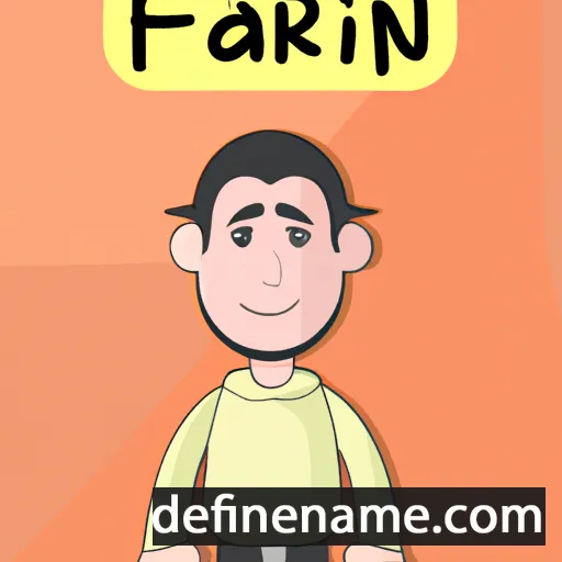 cartoon of the name Farin