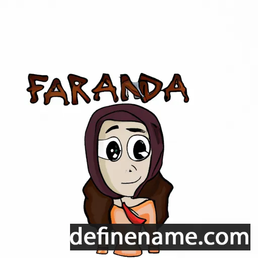 Farinda cartoon