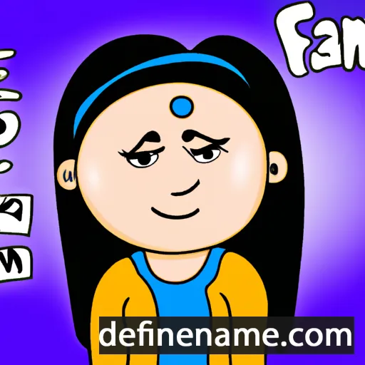 Farnaz cartoon