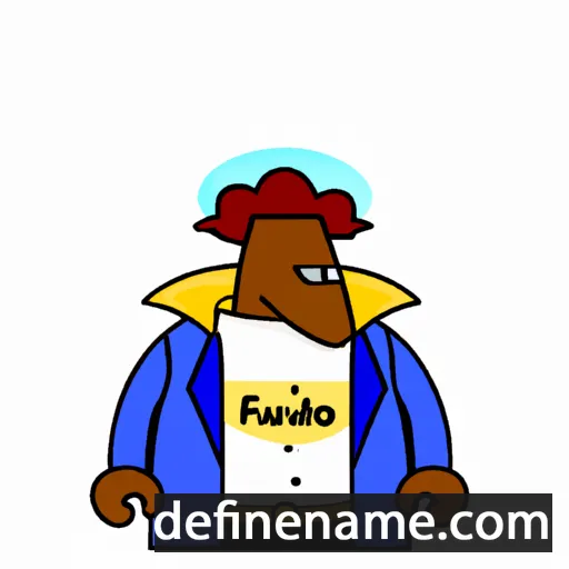 cartoon of the name Farxod