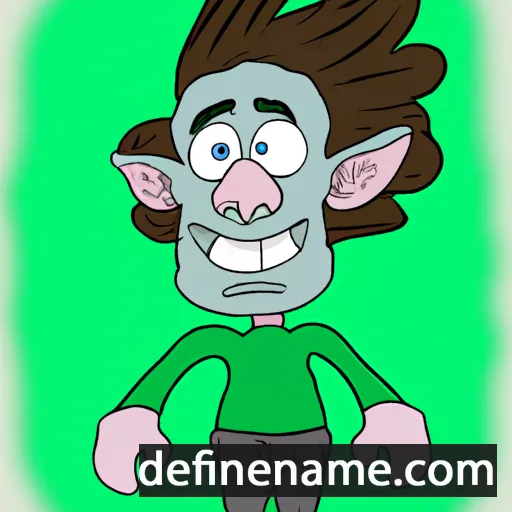 cartoon of the name Faryd