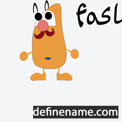 cartoon of the name Fasolt