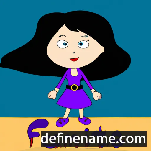 cartoon of the name Fatime