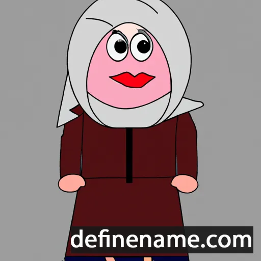 Fatma Zohra cartoon