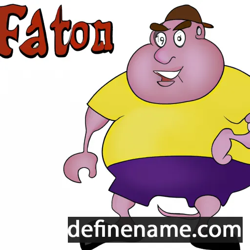 Faton cartoon