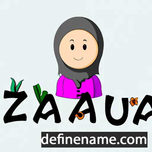 Fauziya cartoon