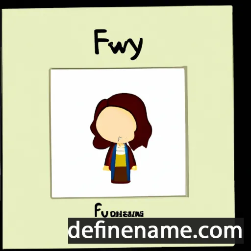 Fawnya cartoon