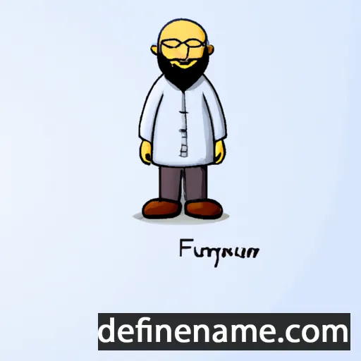 cartoon of the name Fayzimurod